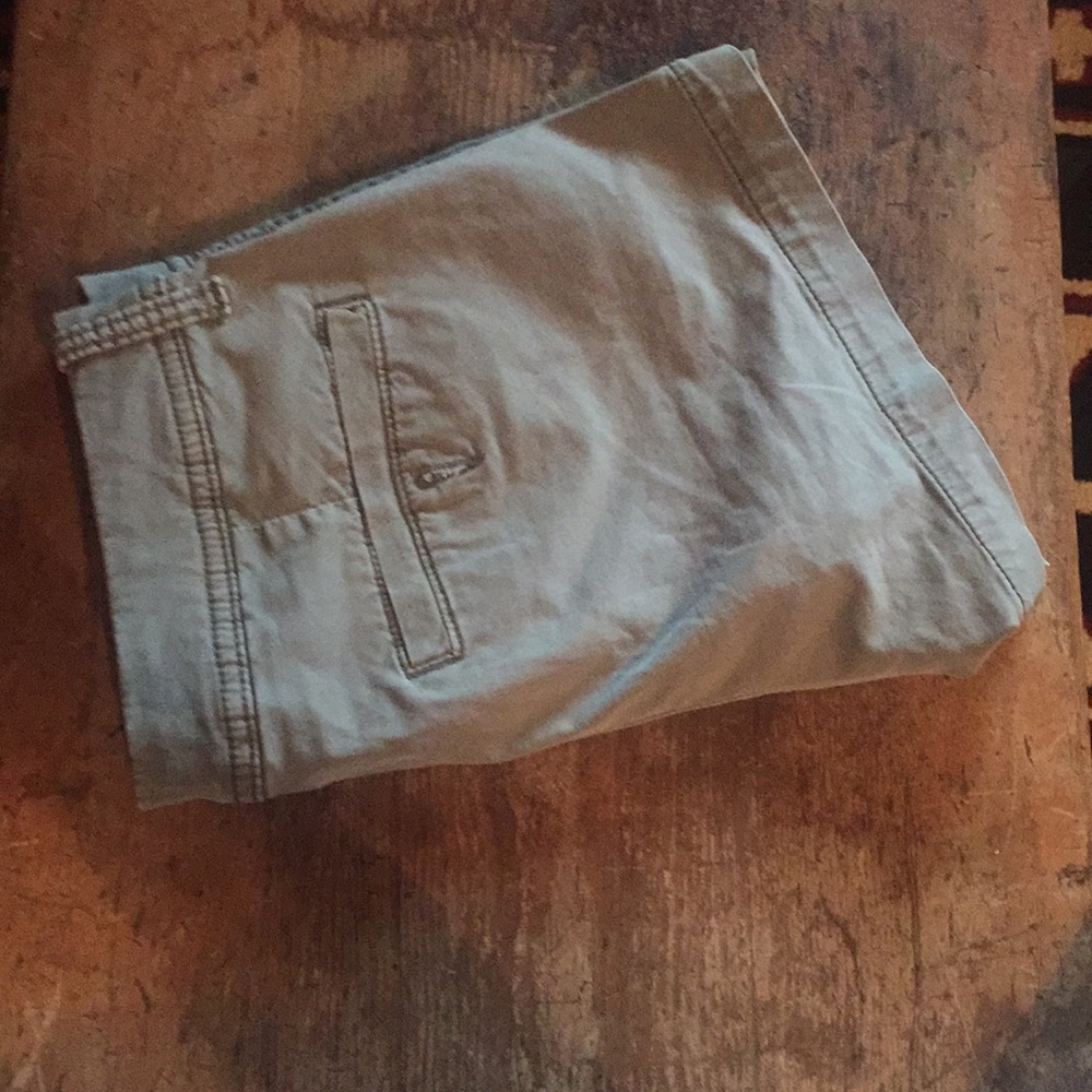 Green Khaki shorts